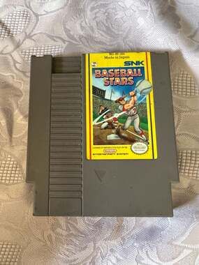 Baseball Stars Nintendo NES Video Game Cartridge SNK 1989
READ DESCRIPTION